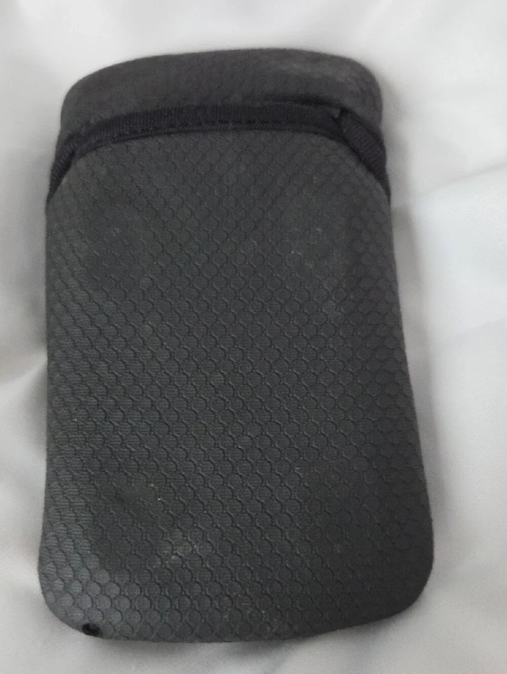 Harley-Davidson Black Leather Magnetic Phone Holster with Clear Window